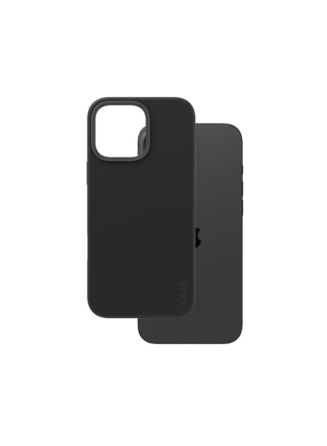 PanzerGlass حافظة بانزر جلاس كير للموضة مع ميغ سيف لهاتف آبل آيفون 16 برو ماكس 6.9" 2024 | حماية من السقوط حتى 15 قدم، تصميم نحيف وخفيف الوزن، حافظة تجمع بين الموضة والوظيفة، حافة كاميرا مرتفعة، متوافقة مع ميغ سيف - أسود - Image 2