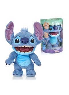 Disney Stitch Realfx Chatty Puppetronic  Plush  - Image 1