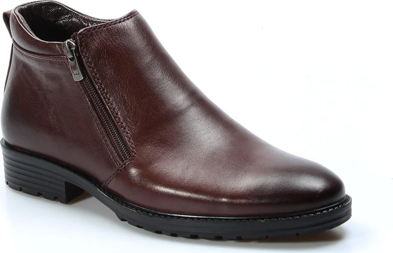 Fast Step Genuine Leather Brown Men's Classic Boots 671dma304