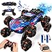 Sunrad 8WD Gesture Sensing RC Stunt Car with Spray Light Music for Kids Age 6813 Spider Hand Remote Control Car 24Ghz DoubleSided Climbing Drift RC Car Toys Birthday Gift for Boys - Image 3
