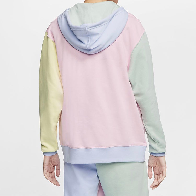Nike (WMNS) Nike Sportswear Hoodie Swoosh Foam 'Pink Pistachio Frost' - Image 2