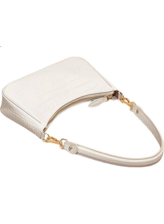 Golf Shoulder Bag For Women, Cowhide Ladies Handbag, Underarm Bag, Vintage Club Bag, Handheld Bag, Valentine'S Day Gift - Image 1