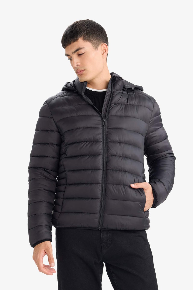 DeFacto Waterproof Slim Fit Puffer Jacket - Image 3