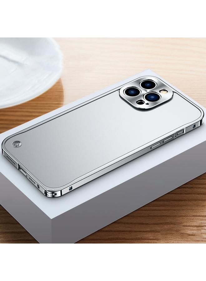 S-TOP Case For iPhone 14 Plus Metal Frame Frosted PC Shockproof Phone Case - Image 2