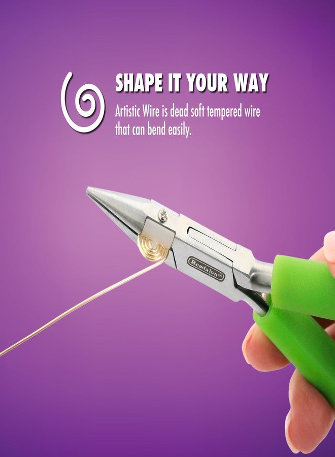 Artistic Wire, 26 Gauge Silver Plated Tarnish Resistant Colored Copper Craft Wire, Tarnish Resistant Silver, 30 yd - Image 2