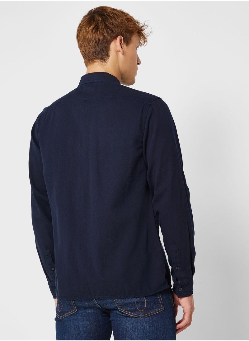 Seventy Five - Long Sleeve Twill Shirt - Image 1