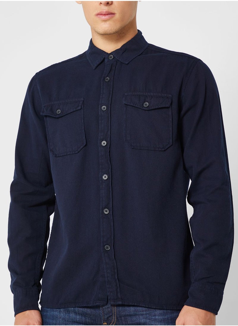 Seventy Five - Long Sleeve Twill Shirt - Image 1