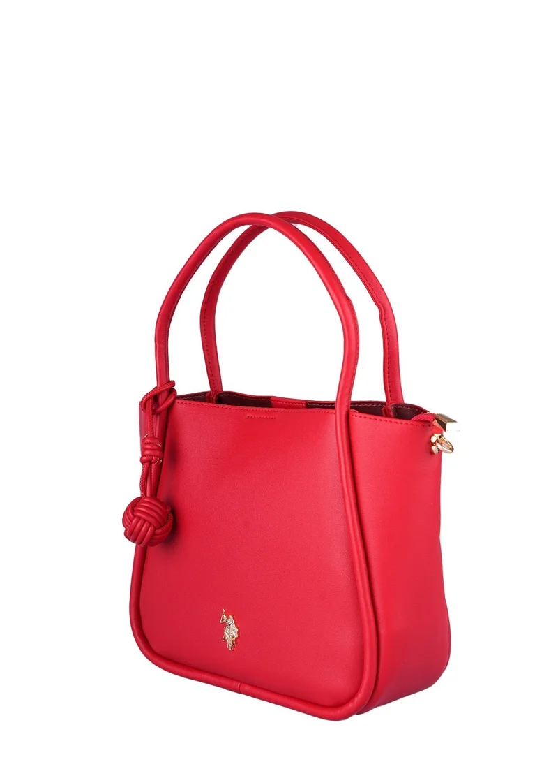 U.S. Polo Assn. RED U.S. Polo Assn. Women's Shoulder Bag, Ladies Large Capacity Shoulder Bag Handbag Tote Bags Clutch Bag, Women's Leather Hobo Bag, Women's Tote Bag, Women's Shoulder Bag, Women's Hand Bag, Women's Travel Bag, for Office Sling Bag Side Bag and Girls College Students  | Best Price UAE
