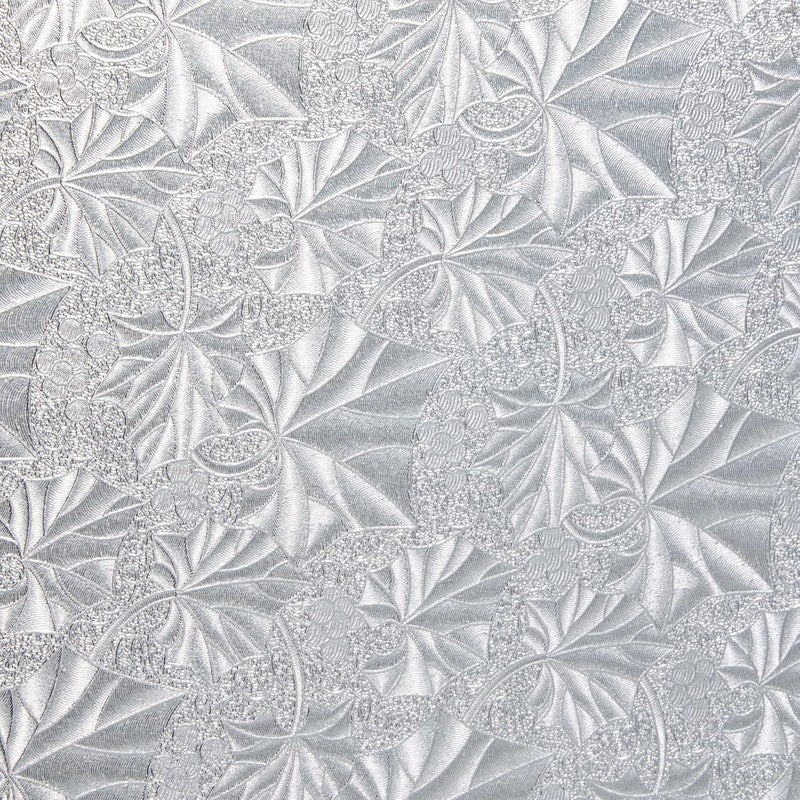 Juvale 3 Pack Silver Foil Corrugated 12 Inch Cake Boards Set for Weddings Baking Dessert Decorating Supplies Sturdy Base for MultiLayer Cakes and Treats - Image 4