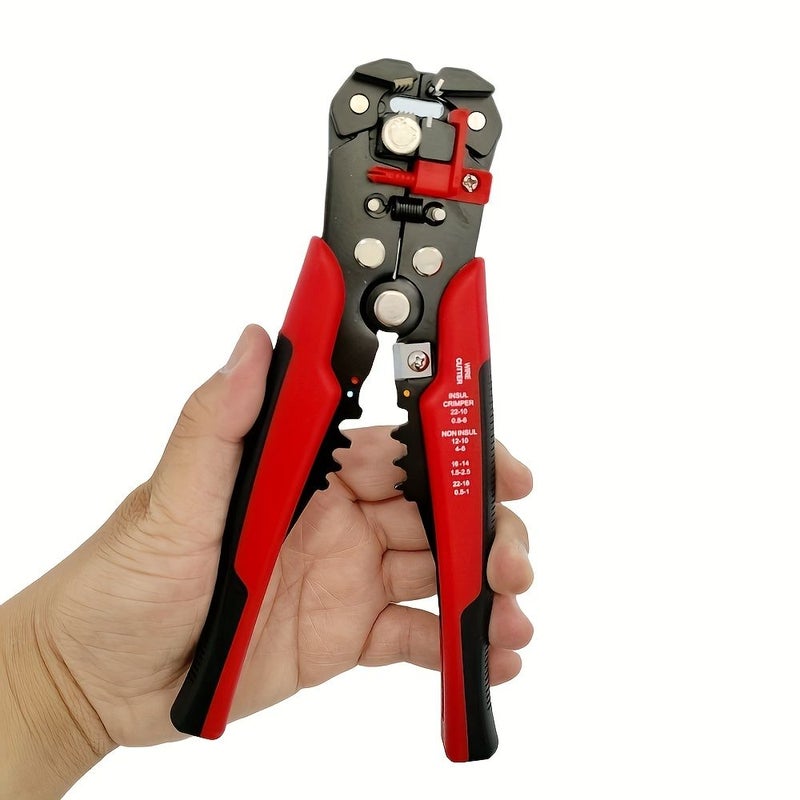Heavy Duty Automatic Wire Stripper Single Pack Non Slip Grip Rust Resistant - Image 4