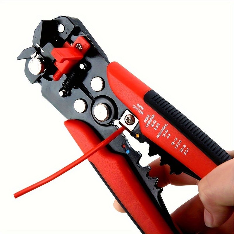 Heavy Duty Automatic Wire Stripper Single Pack Non Slip Grip Rust Resistant - Image 3