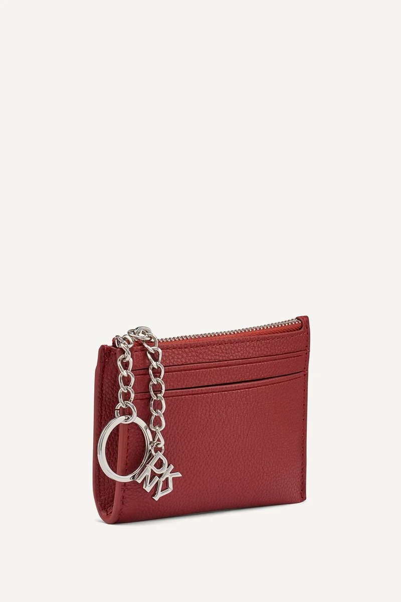 د ك ن ي SARAH TOP ZIP CARDHOLDER