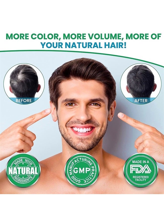 INDIGO ESSENTIALS Follicaide Men and Women Hair Growth Vitamin Hair Supplement with Natural Ingredients for Stopping Hair Loss, Thinning, Shedding and Balding | High Potency | Effective All Hair Types, 60 Ct (ECO PACK) - Image 3