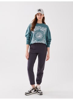 Women's Elastic Waist Regular Jogger Sweatpants