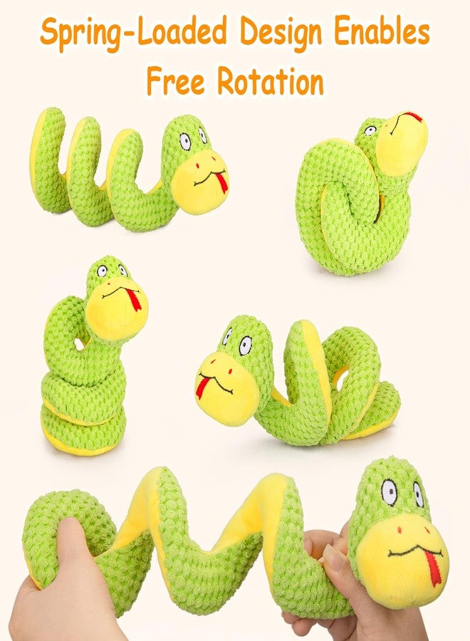 Retro Shaw 14" Large Crinkle Snake Cat Toy, Catnip & Silvervine Infused, Durable Chew Resistant Plush for Aggressive Chewers, Realistic Stuff Snake Interactive Kicker Toy for Large Indoor Cats - Image 3