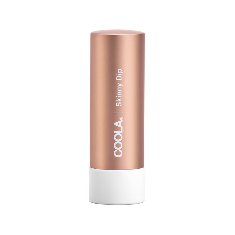 COOLA Organic Tinted Lip Balm & Mineral Sunscreen with SPF 30, Dermatologist Tested Lip Care for Daily Protection, Vegan, Skinny Dip, 0.15 Oz - Image 1