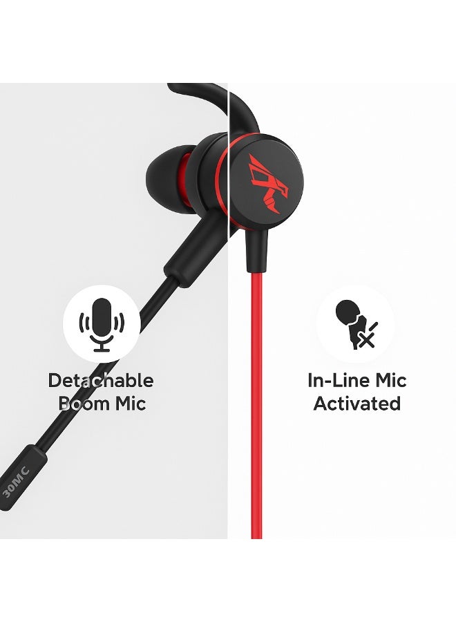 G618I Wired Gaming Headset - Detachable Dual Microphone - High-Quality Surround Sound - Ergonomic Design Compatible with All Phones - Black - Image 2