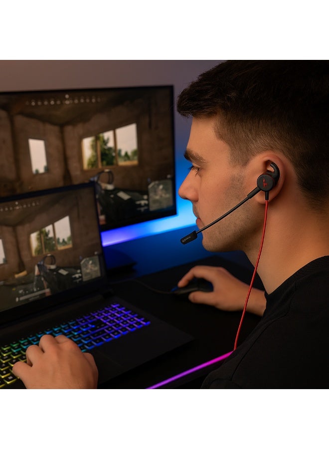 G618I Wired Gaming Headset - Detachable Dual Microphone - High-Quality Surround Sound - Ergonomic Design Compatible with All Phones - Black - Image 4