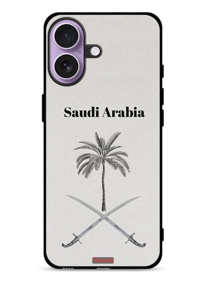 Tolwak Apple iPhone 17 Protective Case Cover Kingdom Of Saudi Arabia Sign Art - Image 1