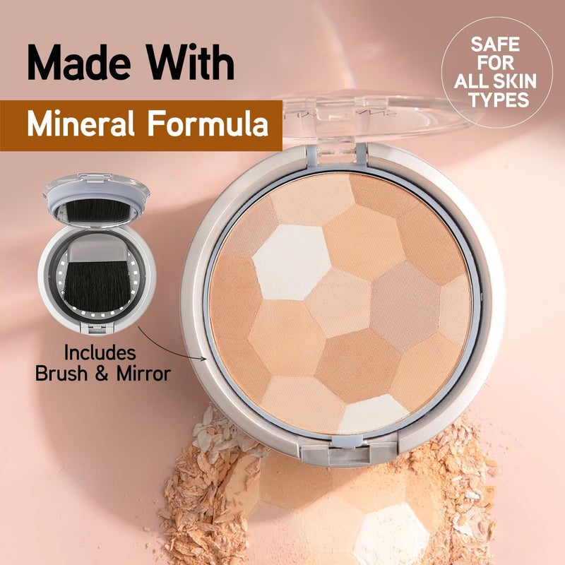 Physicians Formula Multi-Colored Pressed Finishing Powder Palette - Natural Coverage, Beige - Image 4