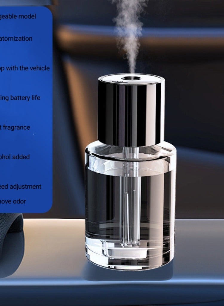Car Smart Spray Aromatherapy Machine Car Aromatherapy Car Smart Atomization and Odor Elimination Spray Deodorizing Fragrance Perfume Atomizer (Classic Cologne) - Image 1