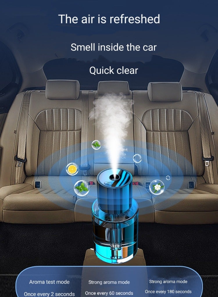 Car Smart Spray Aromatherapy Machine Car Aromatherapy Car Smart Atomization and Odor Elimination Spray Deodorizing Fragrance Perfume Atomizer (Classic Cologne) - Image 3