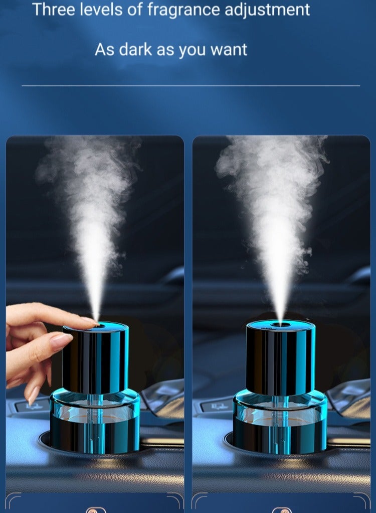 Car Smart Spray Aromatherapy Machine Car Aromatherapy Car Smart Atomization and Odor Elimination Spray Deodorizing Fragrance Perfume Atomizer (Classic Cologne) - Image 4