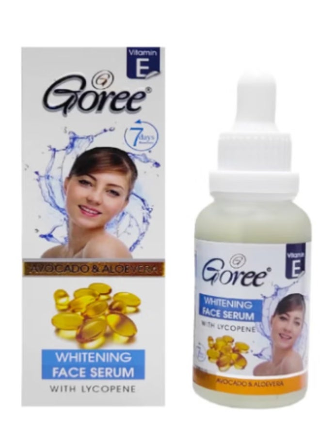 جوري سيروم الوجه فيتامين اي غوري مع الليكوبين 30 مل لتفتيح البشرة وترطيبها ومقاومة البقع الداكنة - Image 2
