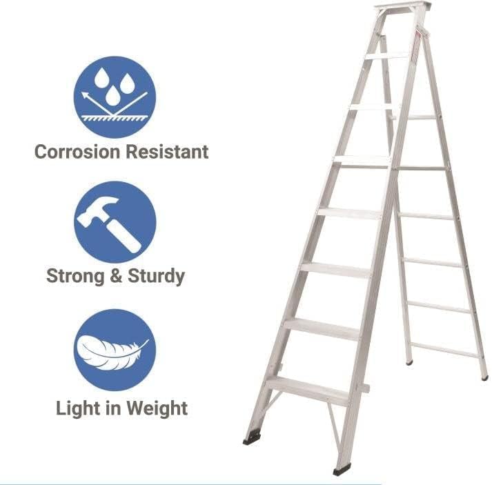 Zamil Heavy Duty 9-Step Aluminum Ladder - Image 4