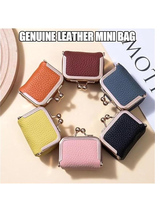 عربست صندوق مجوهرات مصنوع من جلد طبيعي، منظم مجوهرات صغير للنساء، علبة مجوهرات محمولة مستوحاة من الزمن القديم من جلد طبيعي مع قفل قبلي، حافظة مجوهرات صغيرة للسفر (أزرق) - Image 2