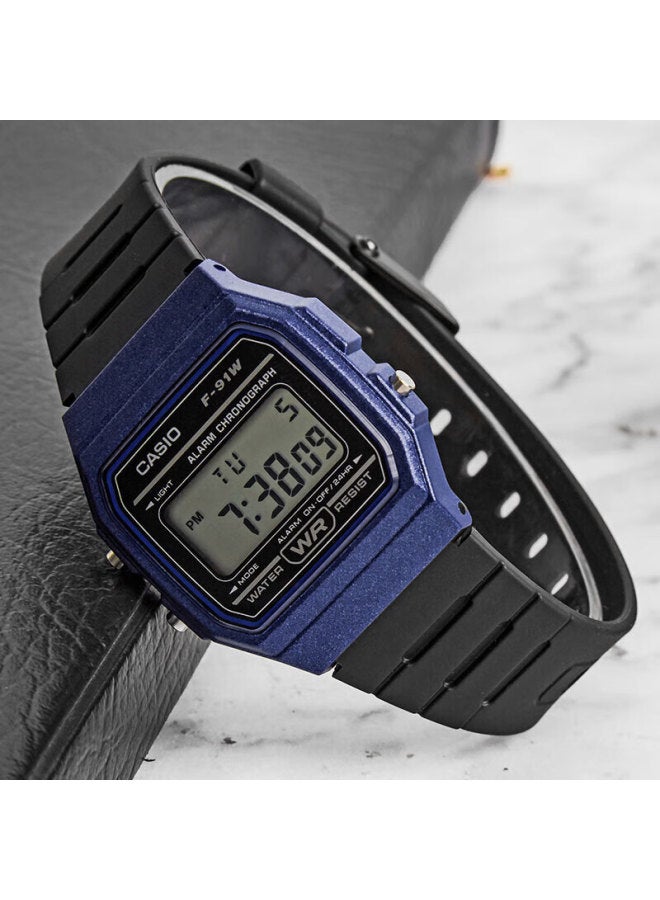 Casio F-91Wm-2A Retro Square Sports Waterproof Student Men'S And Women'S Watch - Image 1