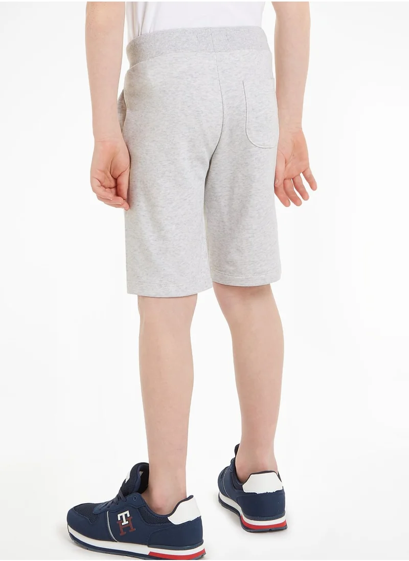 TOMMY HILFIGER Kids Script Sweat Shorts