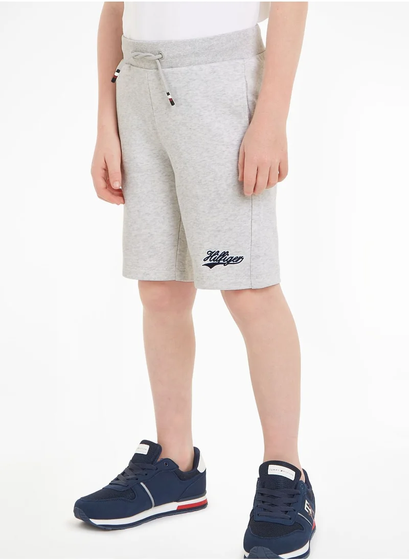 TOMMY HILFIGER Kids Script Sweat Shorts