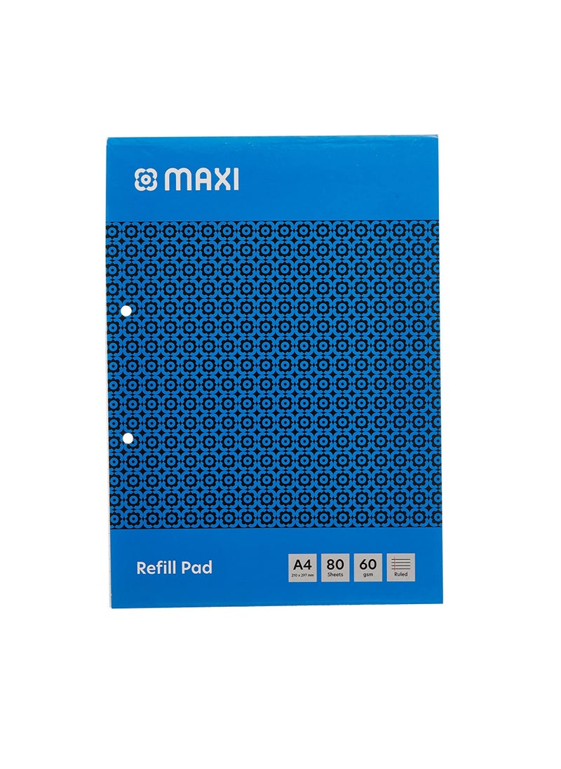 Maxi Maxi A4 Refill Pad, 80 Sheets, MX-RP80A4  - Image 1