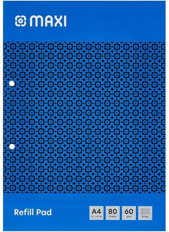 Maxi Maxi A4 Refill Pad, 80 Sheets, MX-RP80A4  - Image 3