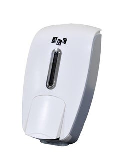 Generic Hand Soap, Sanitizer, Gel, & Liquid Dispenser | Manual Dispensing Mechanism | Matte Plastic Finish  | Wall-Mountable | Suitable For Bathrooms, Kitchens, Showers, & More | 800 ML 