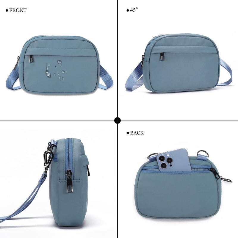 MAXTOP Small Crossbody Bags for Women with Detachable Strap Fanny Packs for Women Sling CellPhone Purse for Travel Essentials Dark Blue - Image 4