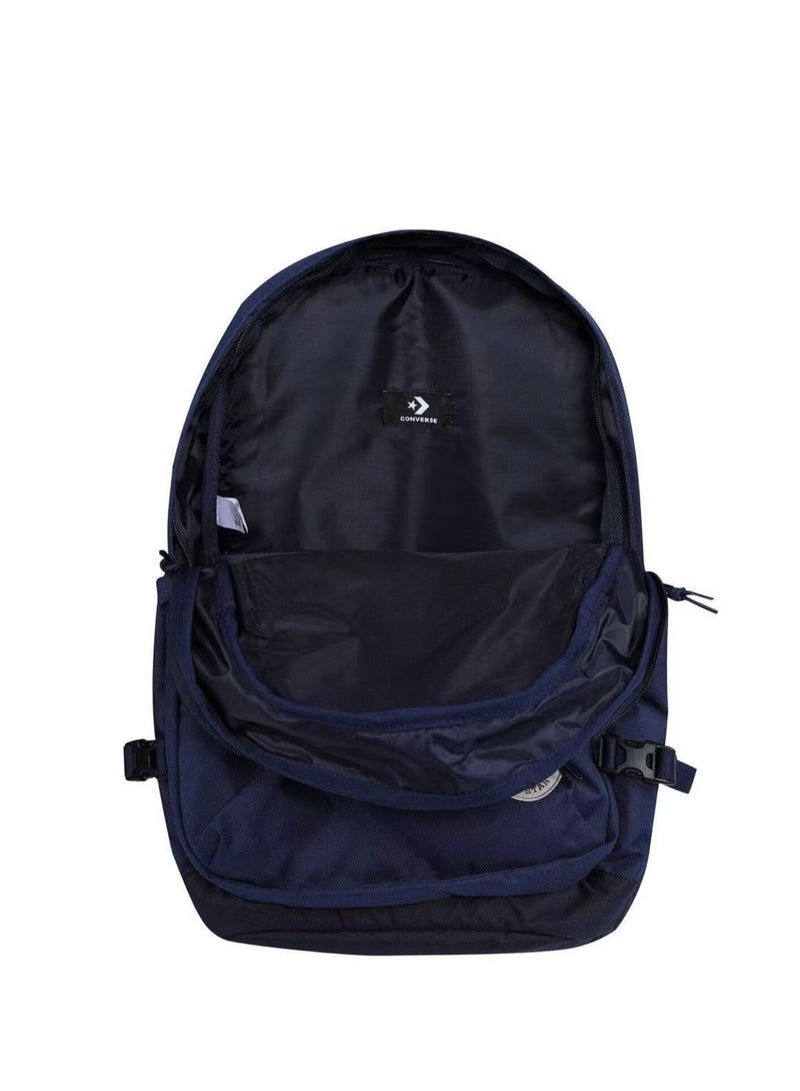 كونفرس حقيبة ظهر كونفرس القماشية المقاومة للماء للرجال والنساء، عملية ومتعددة الاستخدامات، حقيبة شبكية للطلاب، حقيبة ظهر للسفر 31*46*16 سم - Image 4