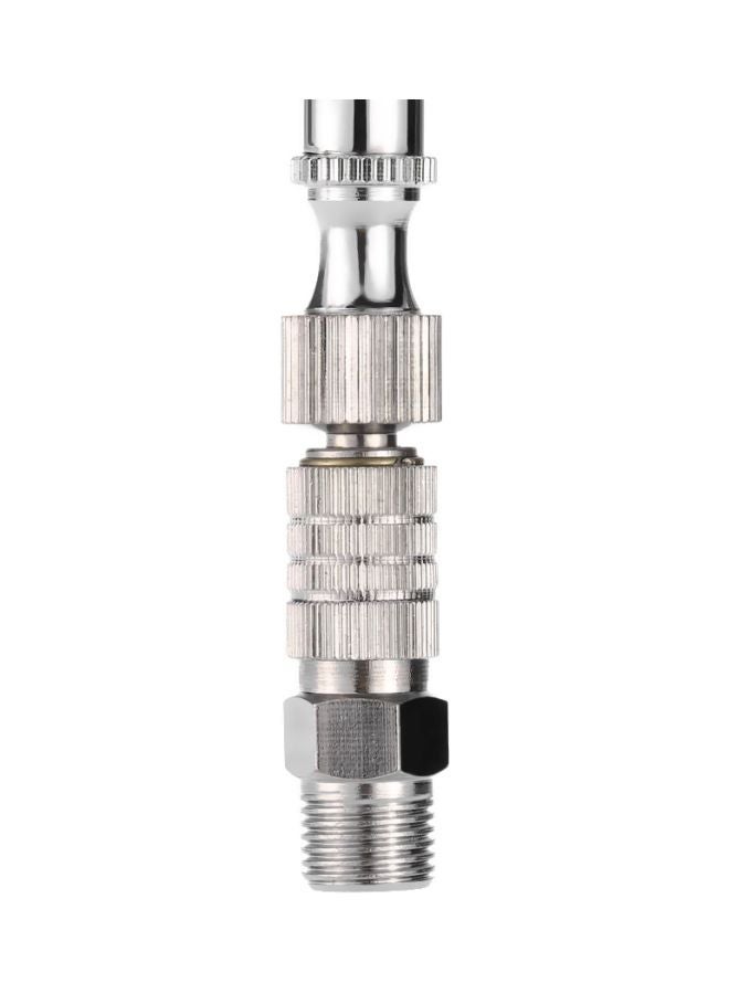NIBEMINENT Dual-Action Airbrush Kit Silver 160x70x27mm  - Image 5