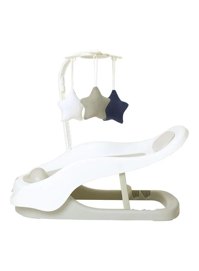 Jikel Scrub Folding Bath Booster Chair - Grey