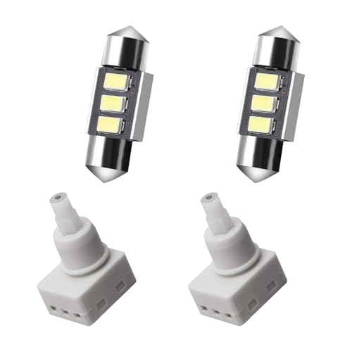 HERCOO 924-798 Dome Lamp Switch Roof Map Light LED Bulbs for 34404-SDA-A21 34404-SDA-A22D3 Compatible with Honda CR-V Odyssey Accord Pilot Ridgeline Dodge Ram 1500 - Image 1