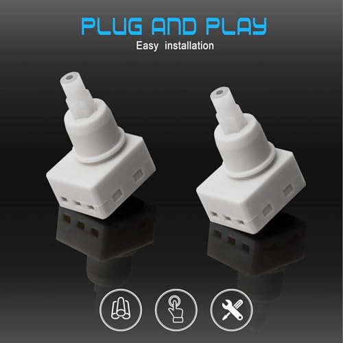 HERCOO 924-798 Dome Lamp Switch Roof Map Light LED Bulbs for 34404-SDA-A21 34404-SDA-A22D3 Compatible with Honda CR-V Odyssey Accord Pilot Ridgeline Dodge Ram 1500 - Image 4