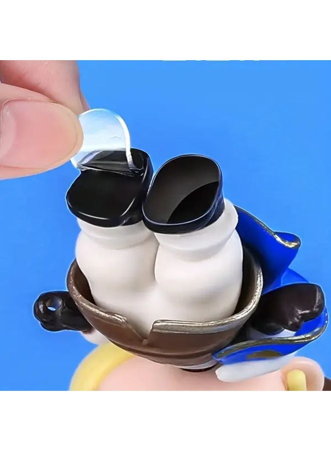 80 Pcs Heavy Duty Double Sided Adhesive Tape Transparent Traceless Glue 0 39in - Image 5