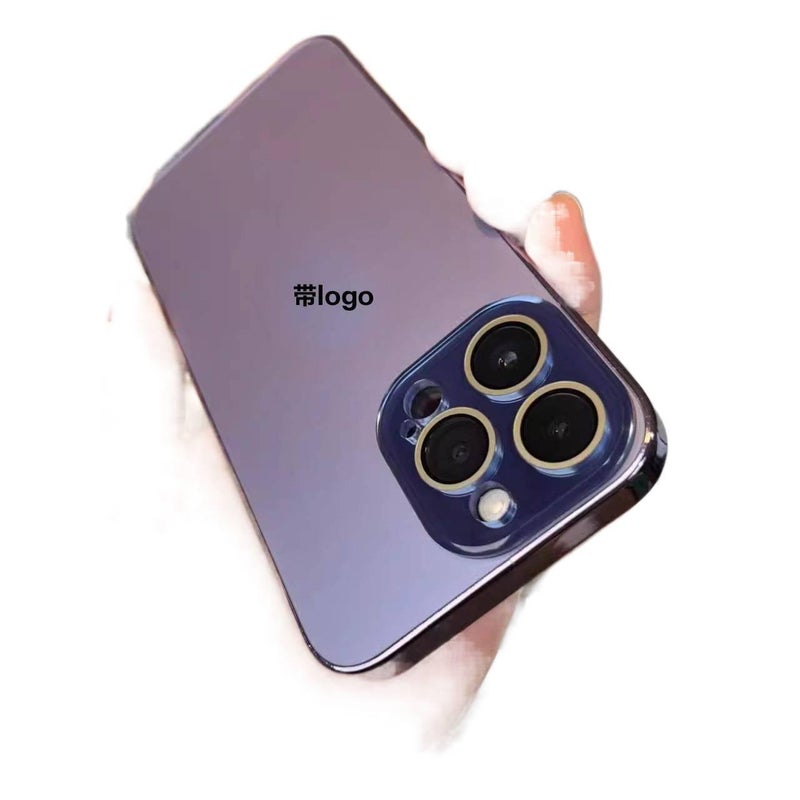 غطاء واقي بPC لـ iPhone 12 Pro Max مع مقاومة الصدمات وحماية من السقوط مع مقاومة الصدمات مع مقاومة بصمات الأصابع مع لمسة نهائية غير لامعة باللون Gold مقاوم للصدمات باللون الذهبي - Image 5