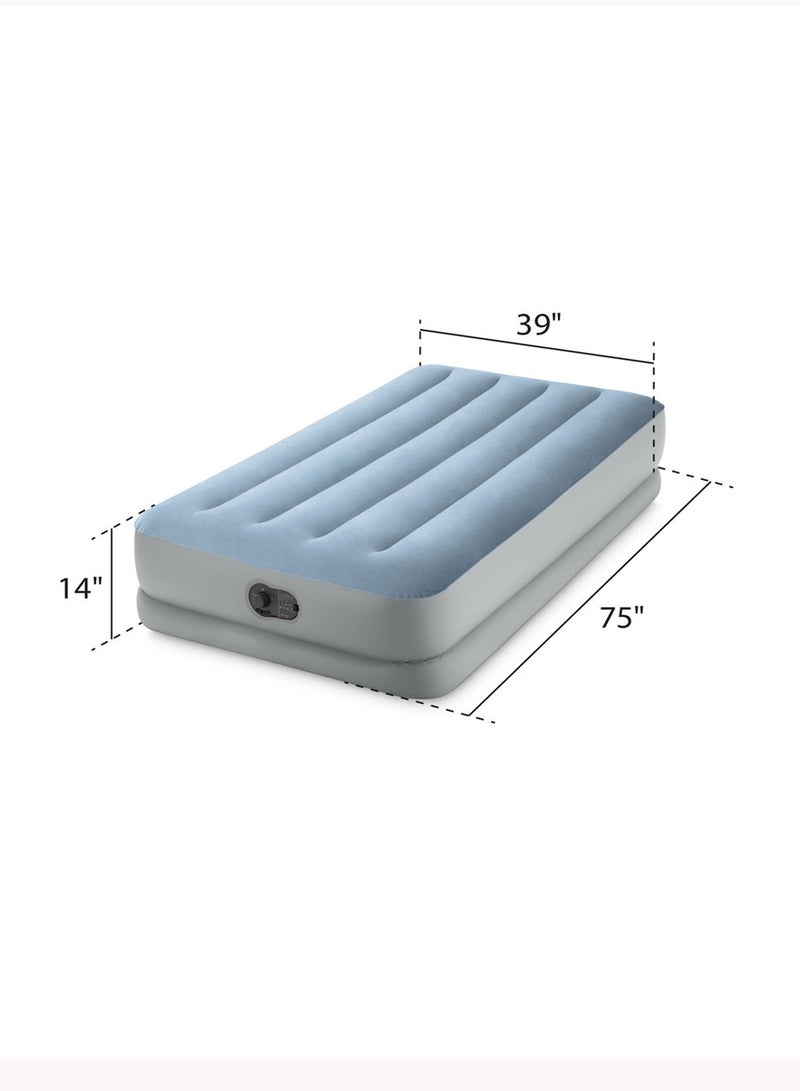 INTEX Twin Dura-Beam Comfort Airbed with FastFill USB Pump - Image 4
