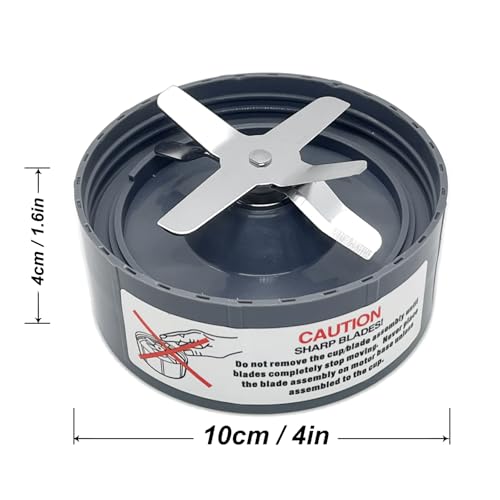 Kuntorie Replacement Extractor Blade with Already Installed Gasket for NutriBullet 600w 900w Pro Blender Blade Replacement Parts NBR-0601WM - Image 2