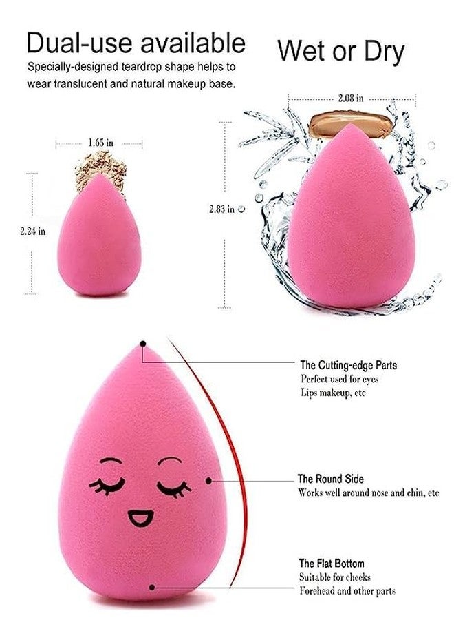 FAIRY FIRST Premium Synthetic Kabuki Foundation Face Powder Blush Eyeshadow Brush Makeup Brush Kit with Blender Sponge and Brush Cleaner (10 pcs, Black/Silver) - Image 4