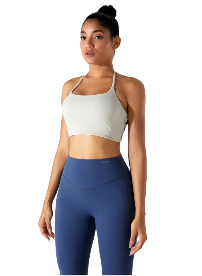 KAWN.YOGA Womens Striped Back Sleeveless Sports Bra