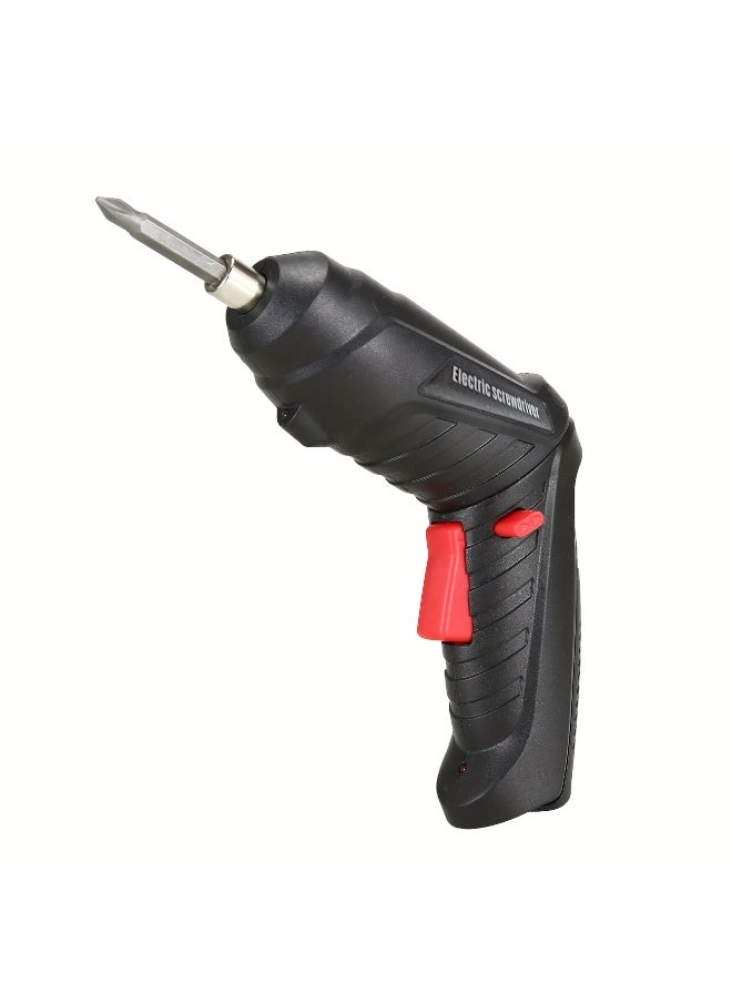 Generic 46-in-1 USB with light digital display electric screwdriver set, silent high torque five-speed adjustable multi-functional portable mini tool rechargeable lithium battery displays low power overload protection suitable for home use screw batch computer mobile phone repair tool set  - Image 3