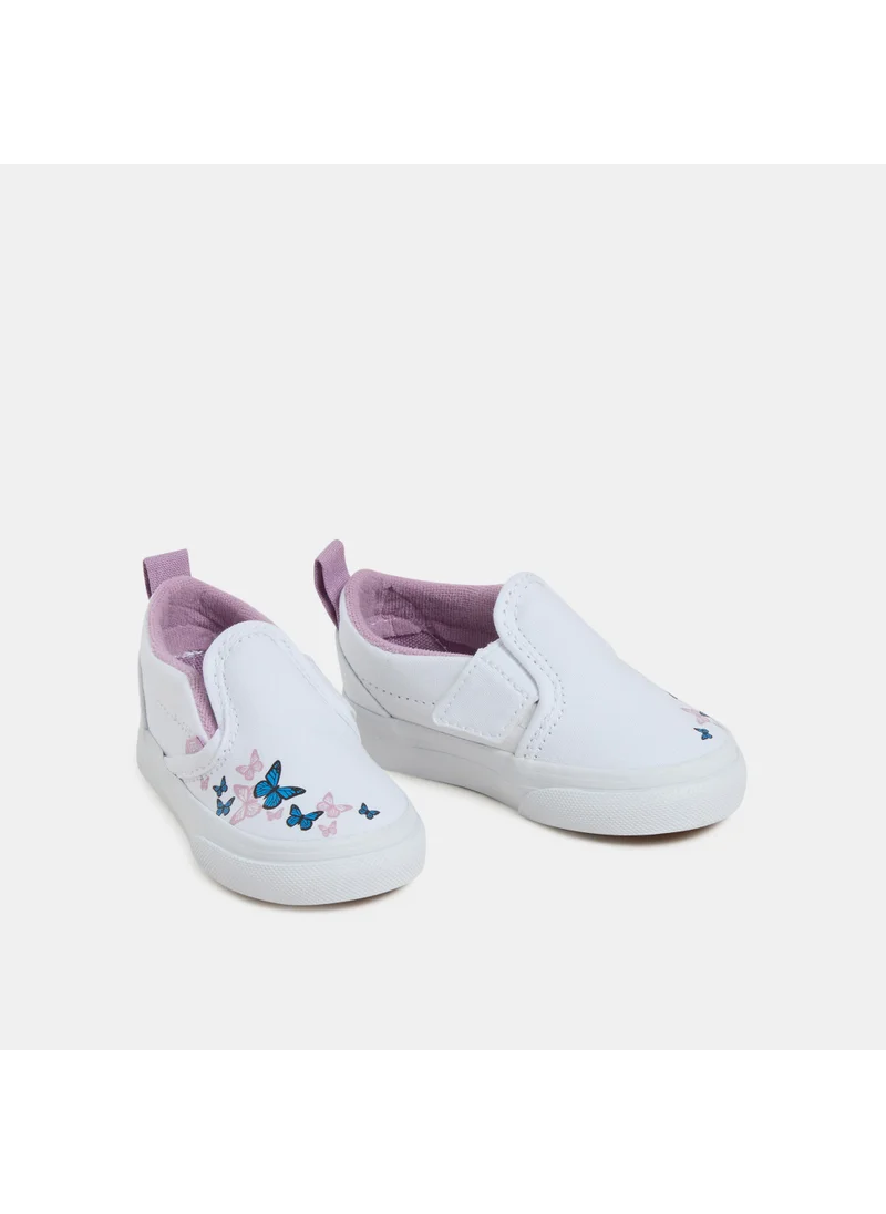 VANS Kids' Slip-On Velcro Unisex Shoes (Baby and Toddler)